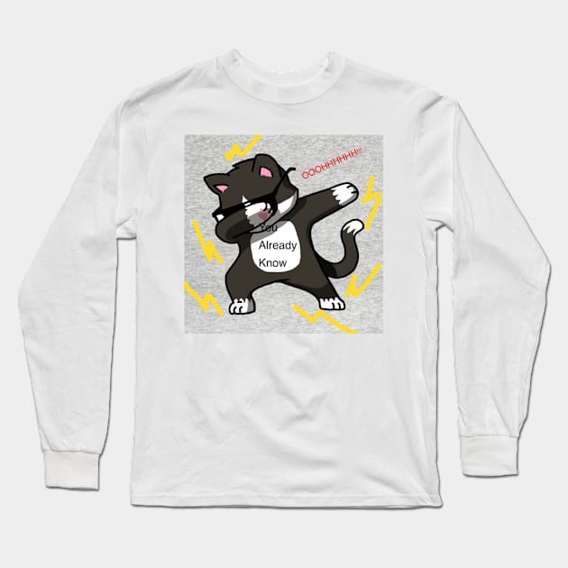 Dab king Long Sleeve T-Shirt by Joshua123awesome